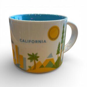 STARBUCKS Mug California You Are Here Collection 14 oz Collectible Coffee Cup